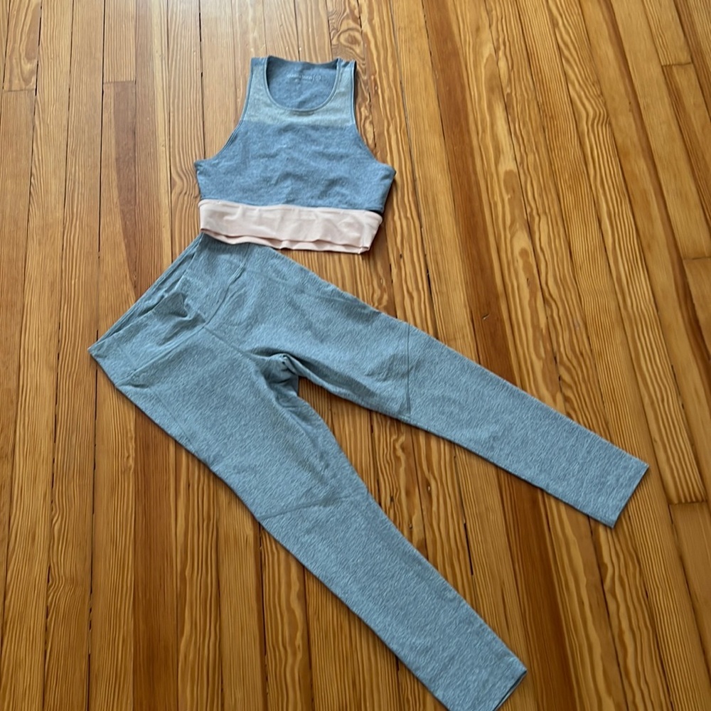 Outdoor Voices workout set